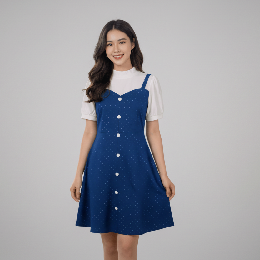 Sweetheart Neck Layered Cami Dress - seiszn - seiszn - product_tag