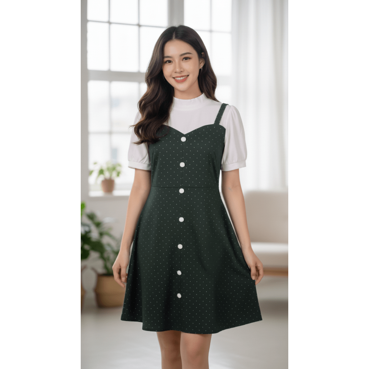 Sweetheart Neck Layered Cami Dress - seiszn - seiszn - product_tag