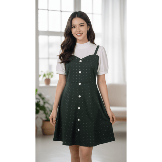 Sweetheart Neck Layered Cami Dress - seiszn - seiszn - product_tag